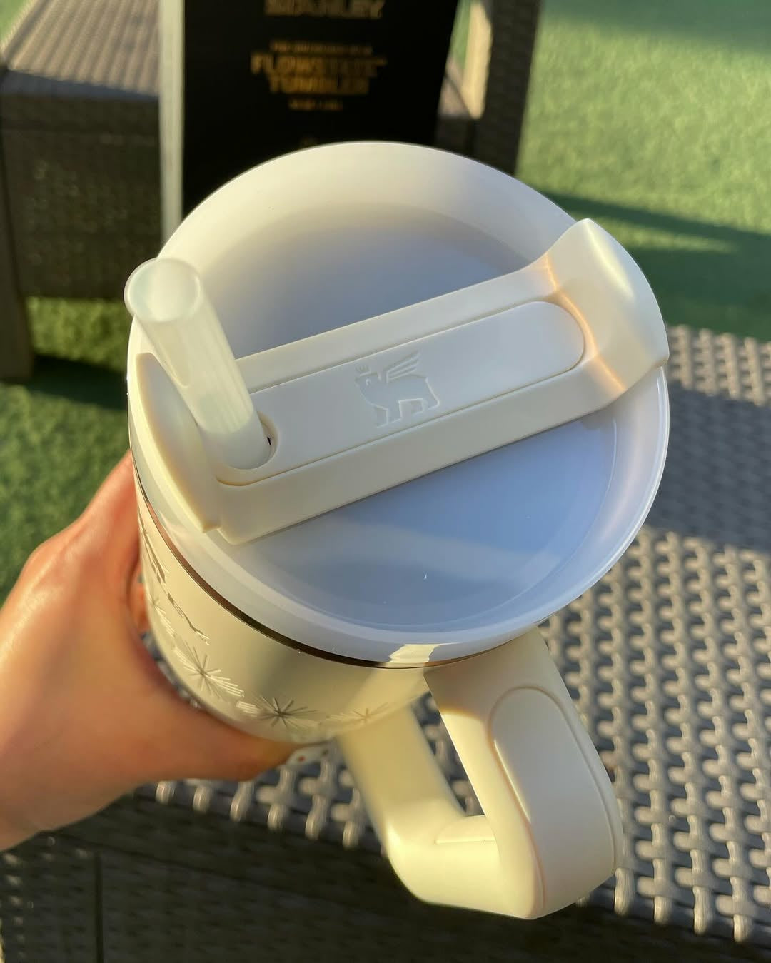 Stanley 1200ML Tumbler Offwhite Deco