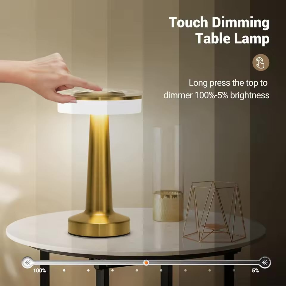 Touch Rechargeable Mini Table Lamp