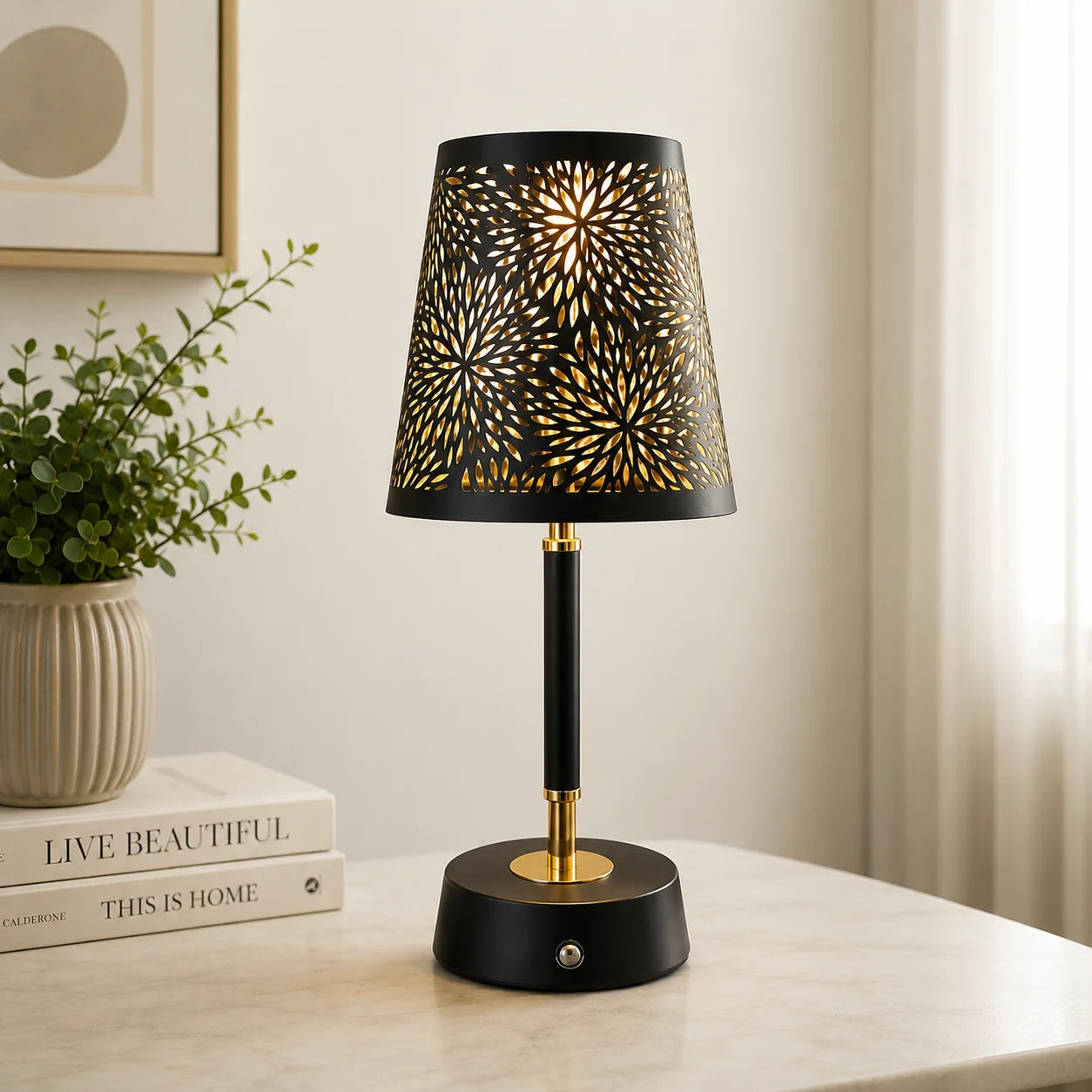 Rechargeable Midnight Table Lamp ( 3 Light Color Modes)