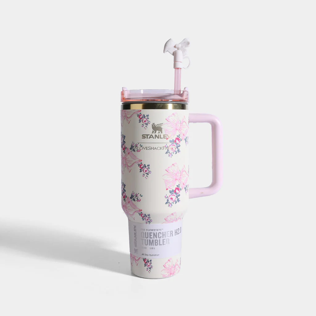 Stanley X 40OZ Tumbler Love Shack Rose Pink With GiftBox