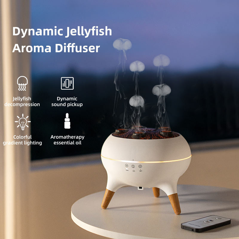 Jellyfish Mist Humidifier – Air Moisturizer & Ambient Light
