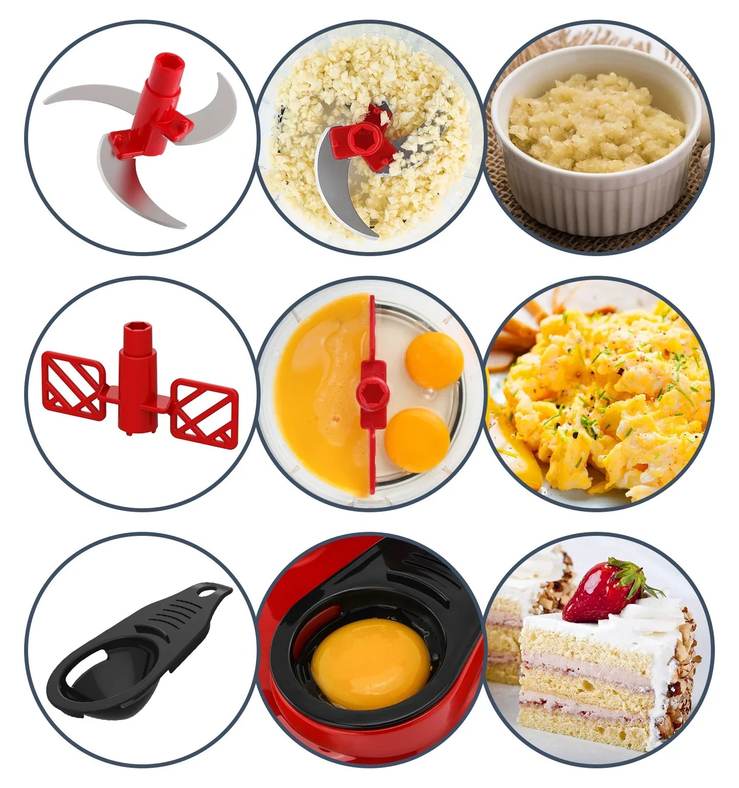 HAND CHOPPER MANUAL UPTO 10 FUNCTIONS