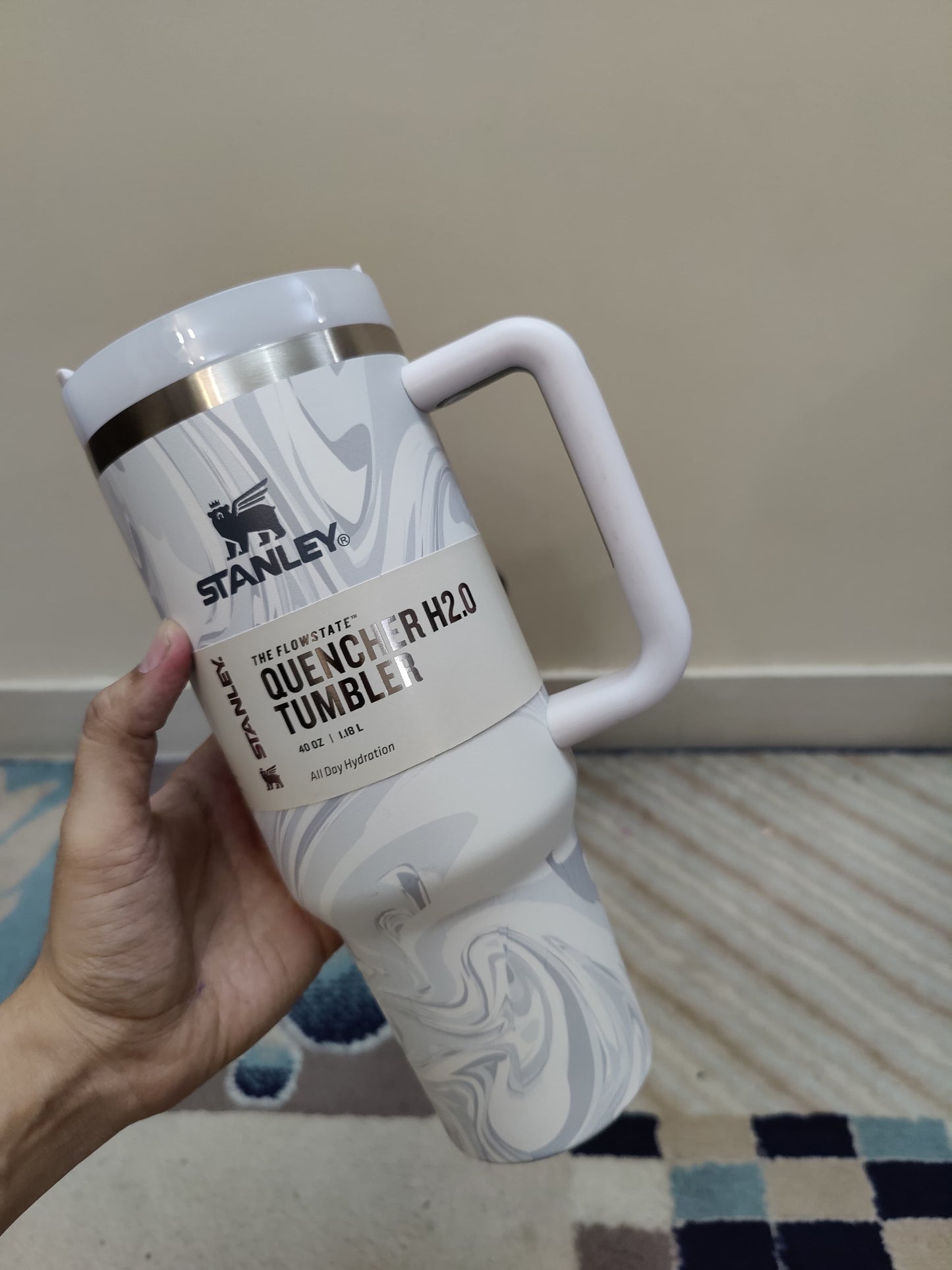 Stanley 1200ML Tumbler Marble Grey