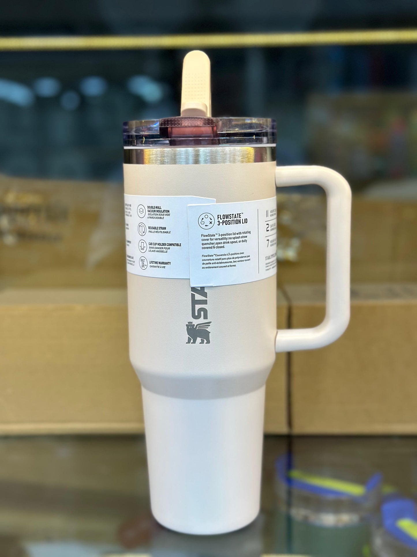 Stanley 1200ML Tumbler Pro Tour Flip Straw Rose Quartz-HR