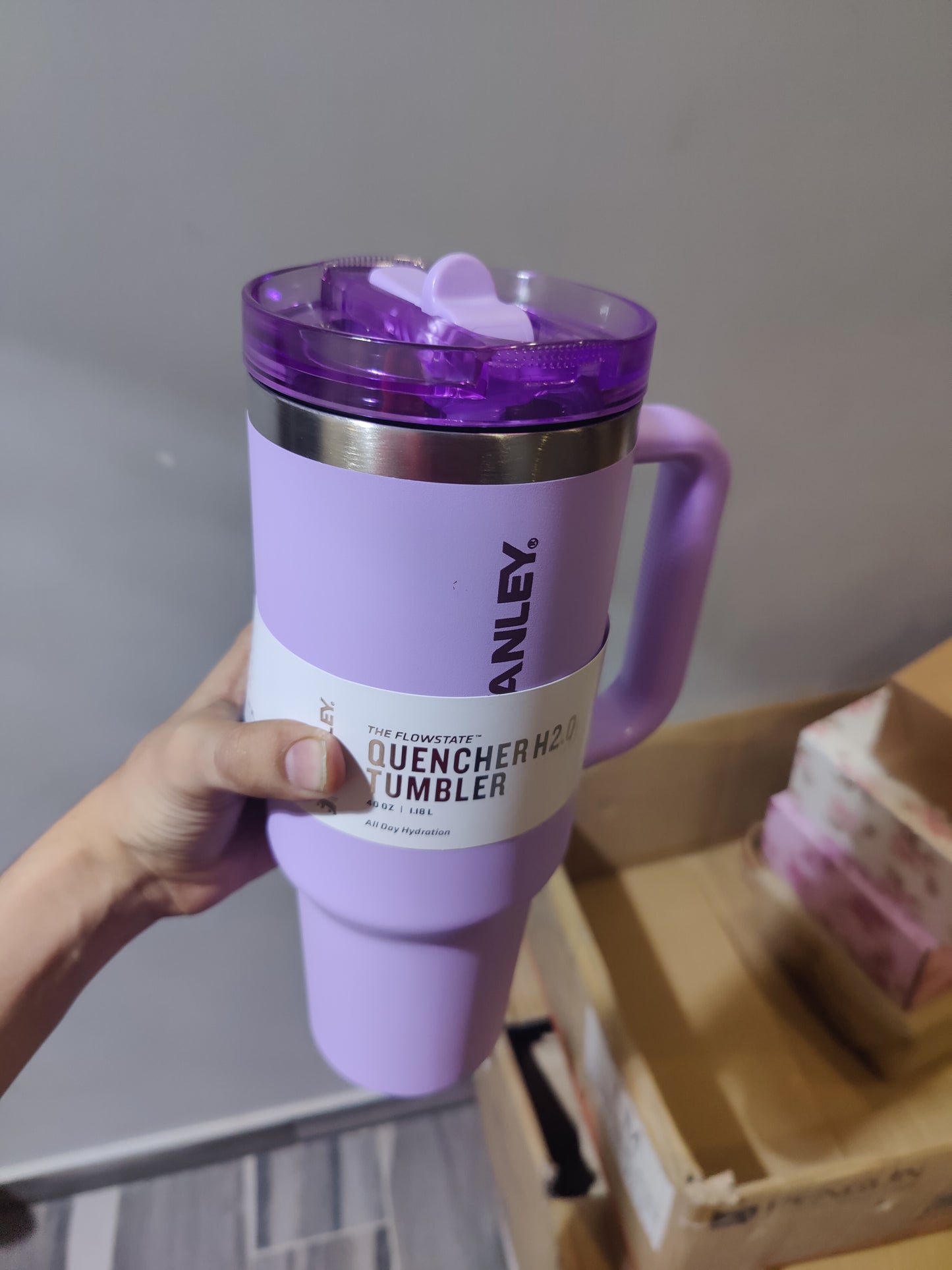 Stanley 1200ML Tumbler Pro Tour Flip Straw Lilac