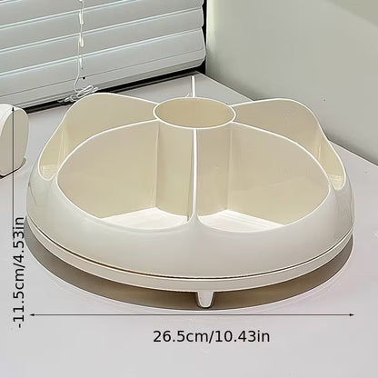 360 Rotating Modern minimalist style storage box for multifunctional cosmetics