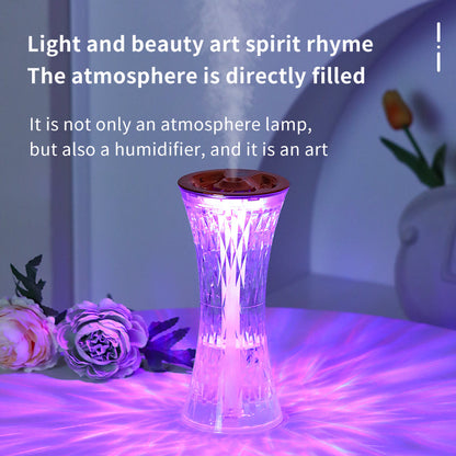 Replica Glass Design Touch Ambient Light Air Humidifier Night Light