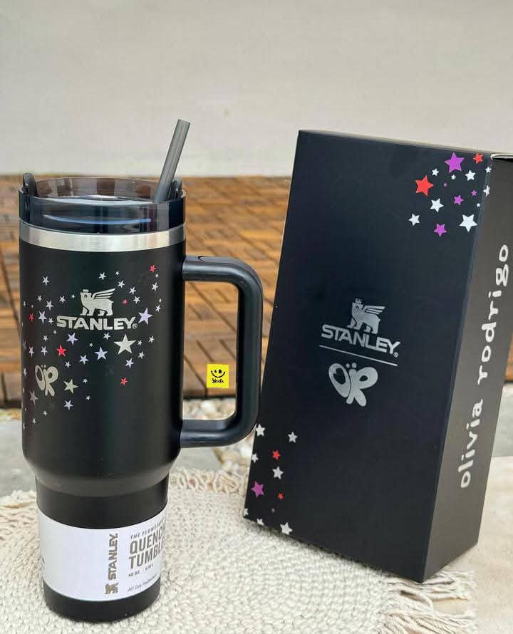 Stanley 40OZ Tumbler Olivia Rodrigo Stars with Stoppers