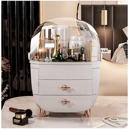 Large Capacity Cosmetic Storage Box & Vanity Organzier