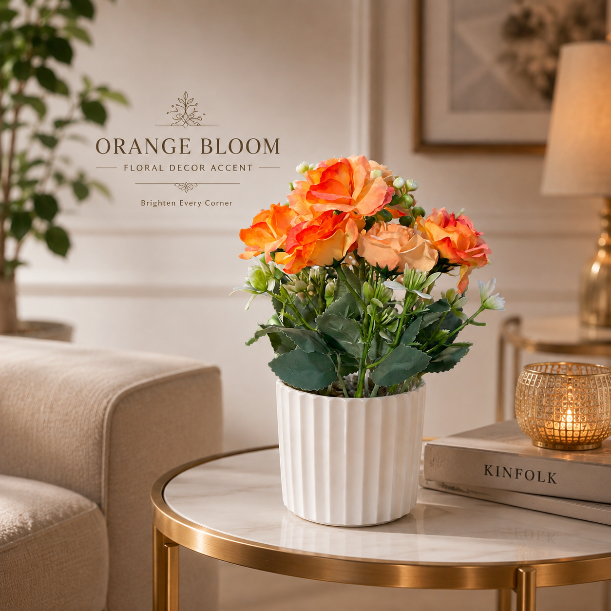 Bloom And Grace Decorative Flowers Pot