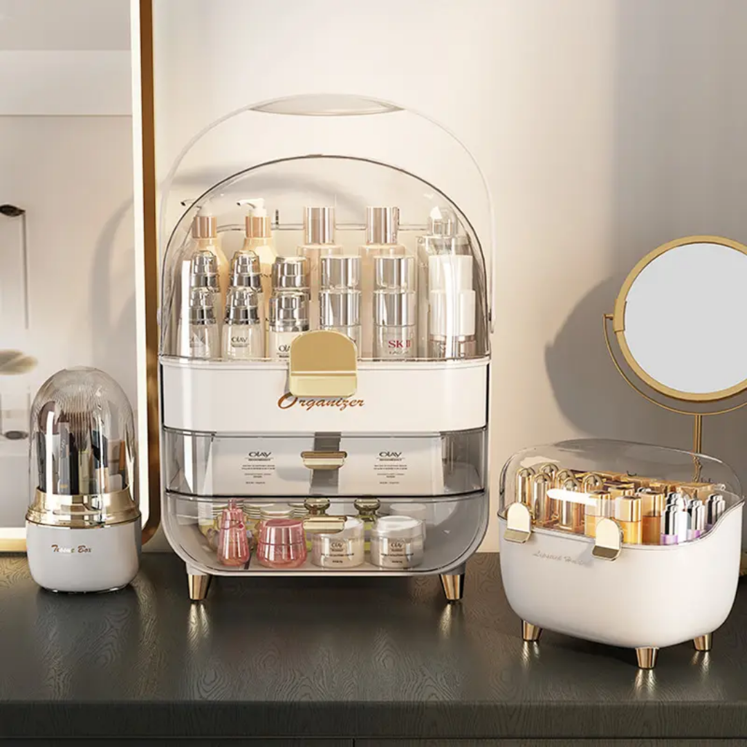 New Layered Storage Cosmetic Storage Box Makeup Organizer