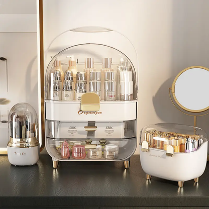 New Layered Storage Cosmetic Storage Box Makeup Organizer