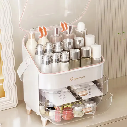 New Layered Storage Cosmetic Storage Box Makeup Organizer