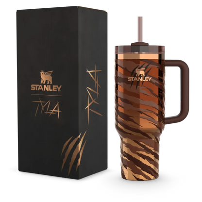 Stanley Quencher 40OZ Tumbler Tyla Tyger (Minor Handle Fault)