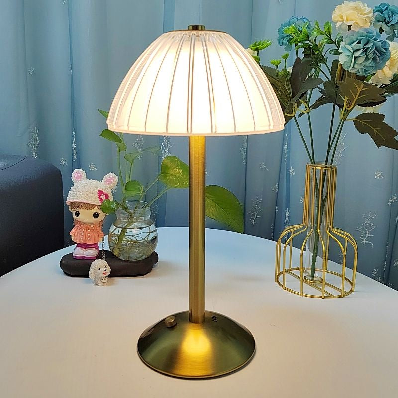 Umbrella Rechargeable Table Lamp (3 Light Color Modes)