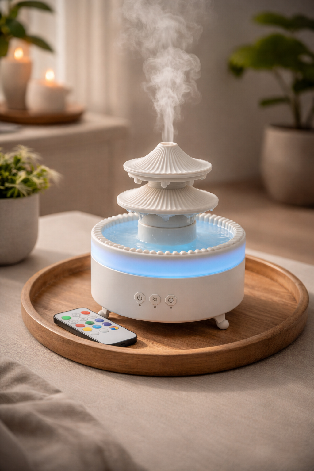 Ufo Rain Cloud Humidifier Water Drip