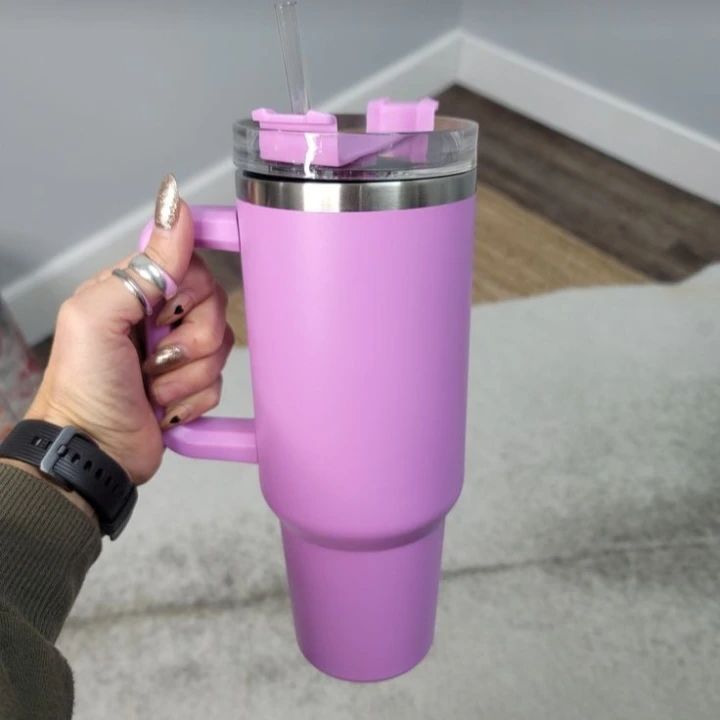 1200ML Stainless Steel Tumbler Purple