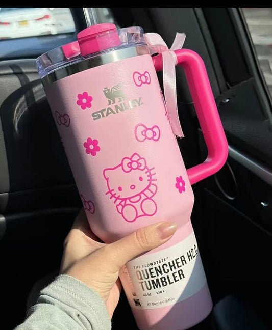 Stanley Tumbler Hello Kitty Dark
