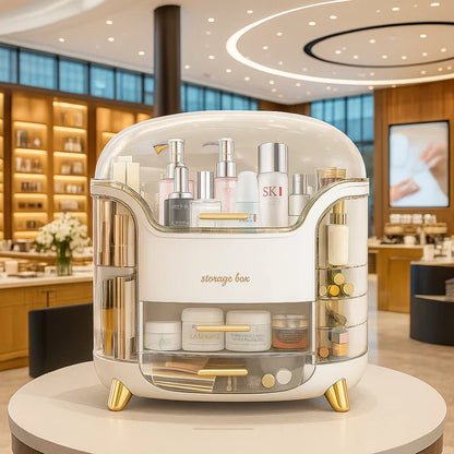 Large Capacity Dustproof Makeup Cosmetics Organizer