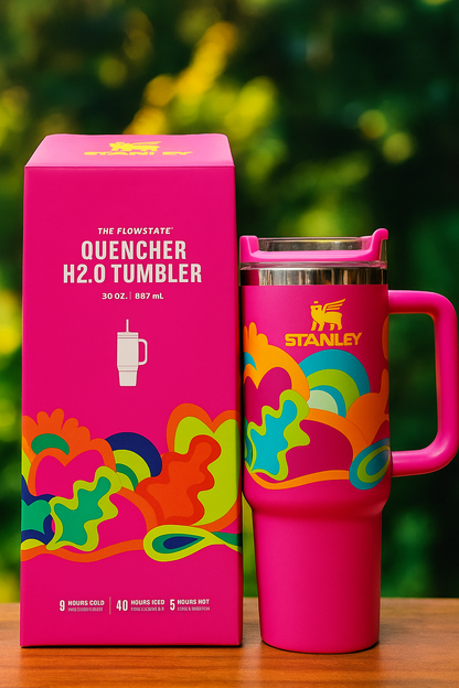 Stanley Tumbler H2.0 Tumbler 30oz Pink