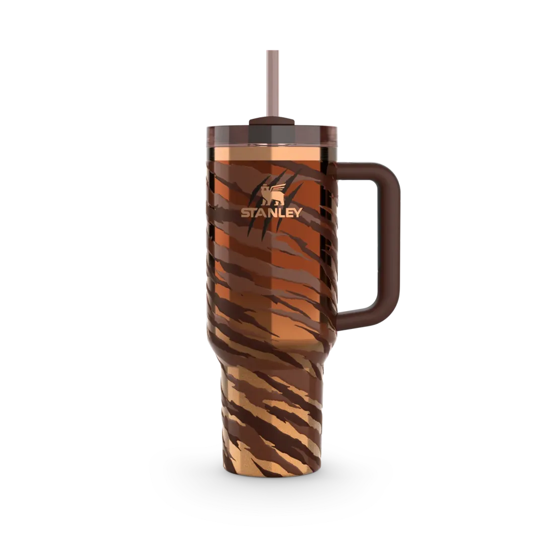 Stanley Quencher 40OZ Tumbler Tyla Tyger (Minor Handle Fault)