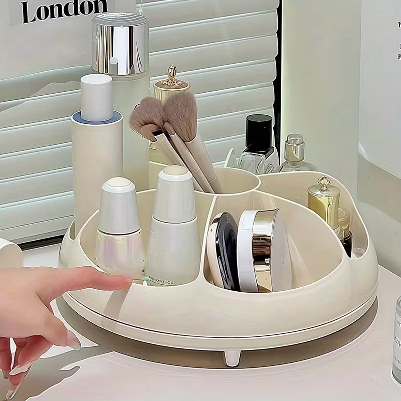 360 Rotating Modern minimalist style storage box for multifunctional cosmetics