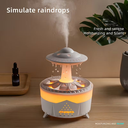 Ufo Rain Cloud Humidifier Water Drip