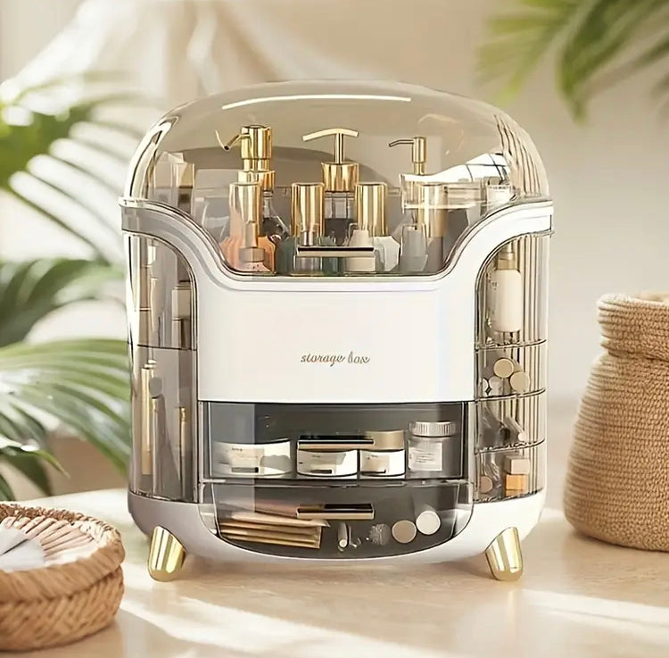 Large Capacity Dustproof Makeup Cosmetics Organizer