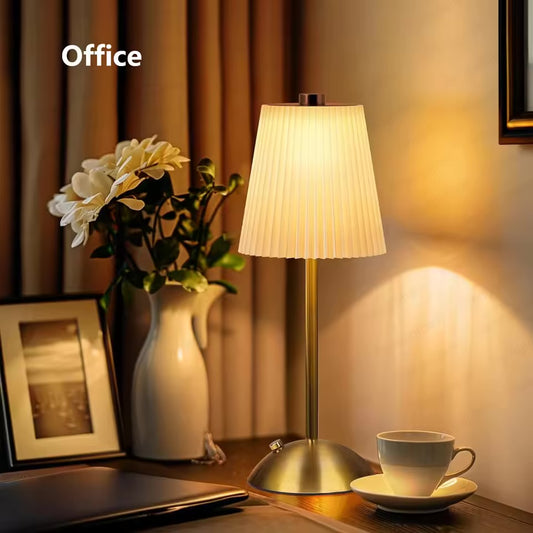 Retro Rechargeable Table Desk Lamp