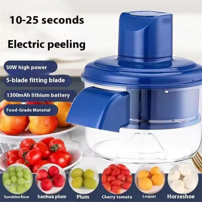 Automatic Rechargeable Vegetable and Fruit Peeling Machine