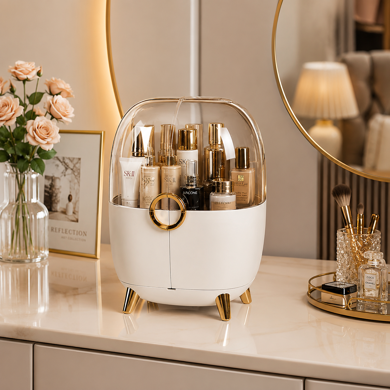 Elegant Makeup Organzier Box