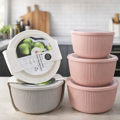 Imported 3pcs Premium Quality Food Storage Box