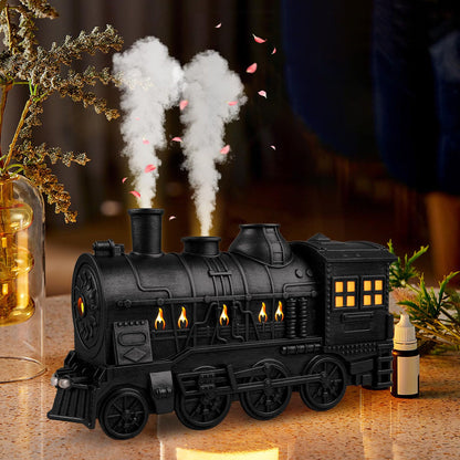 Train Humidifier with LED Aroma Diffusor Atomizer