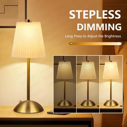 Retro Rechargeable Table Desk Lamp