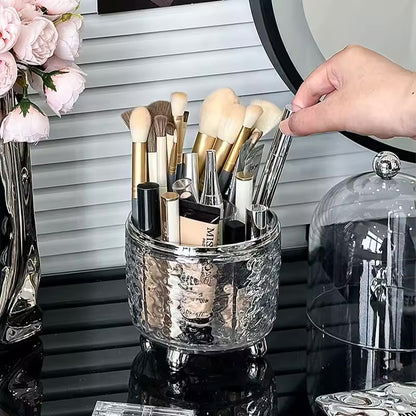 360° Rotating Makeup Brush Holder