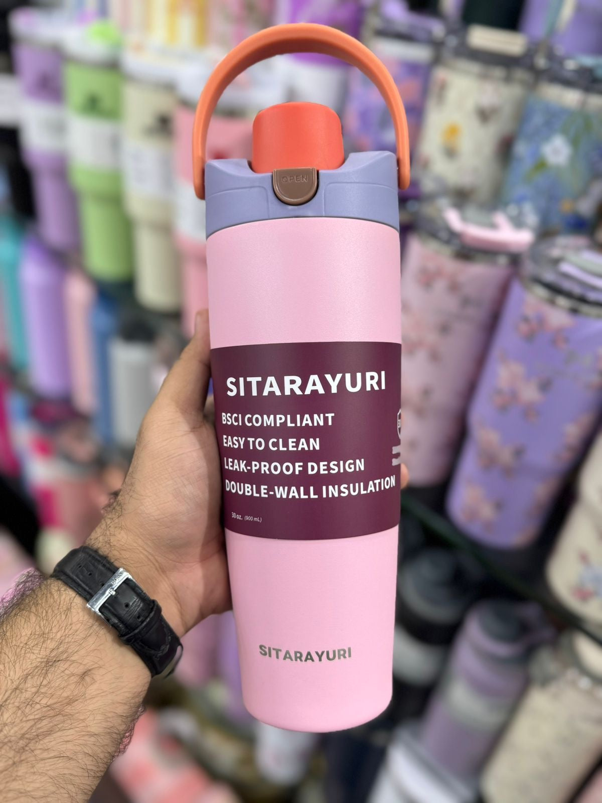 Sitarayuri Tumbler New Handle 900ML