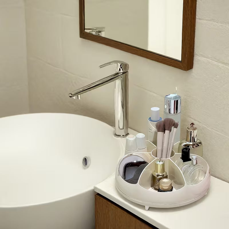 360 Rotating Modern minimalist style storage box for multifunctional cosmetics