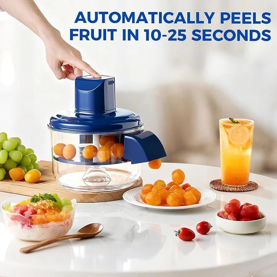 Automatic Rechargeable Vegetable and Fruit Peeling Machine