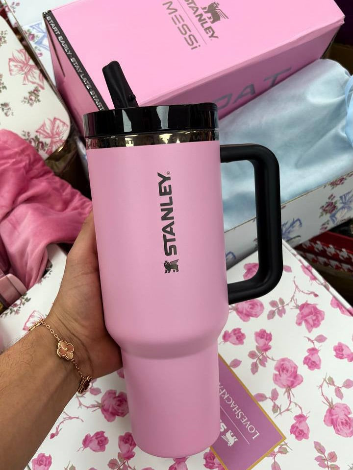 Stanley Quencher 40OZ Messi X Goat Flip Straw Tumbler