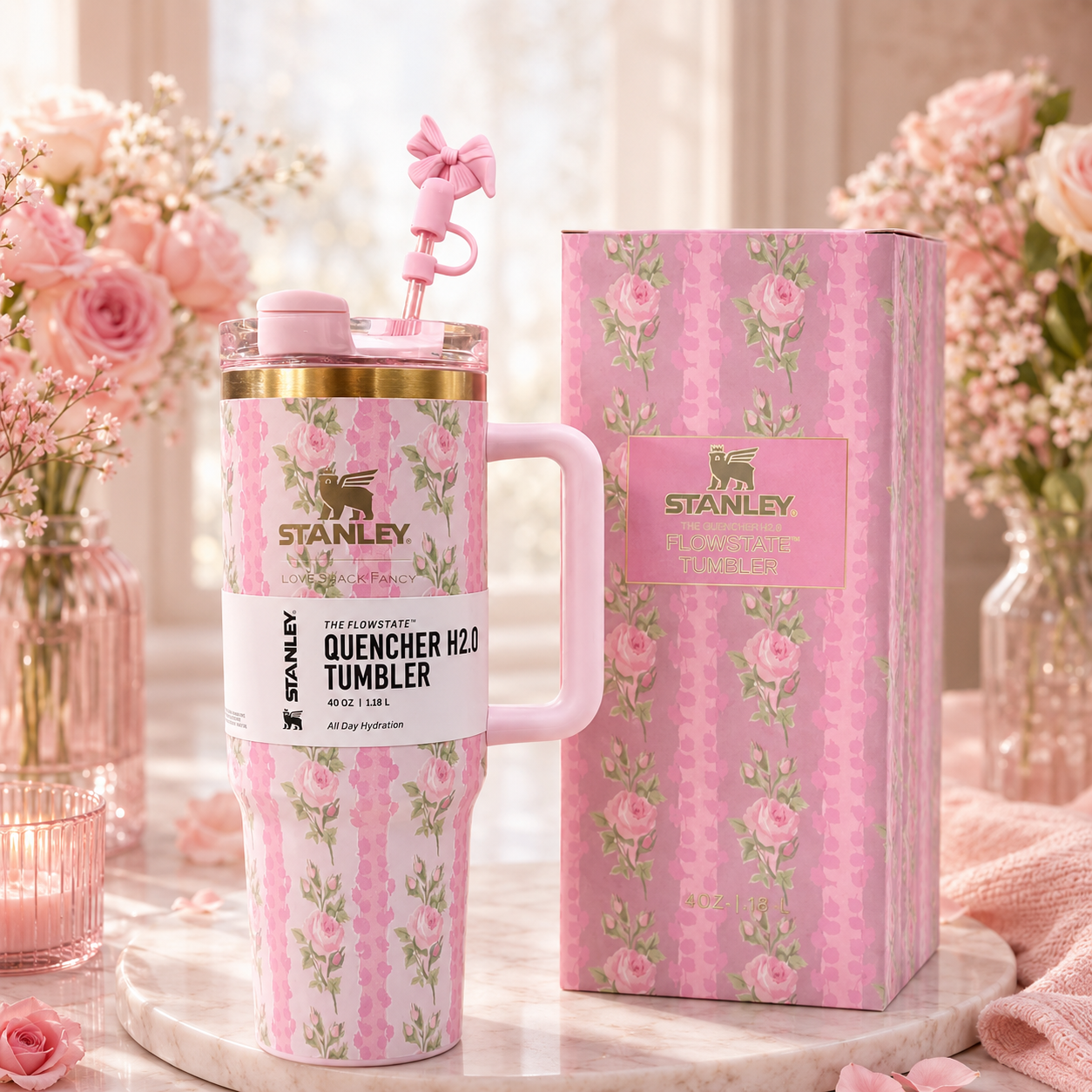 Stanley 40OZ Tumbler Limited Edition With Stoppers