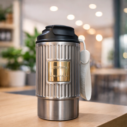 500ml Stainless Steel Insulated Coffee Mug with Lid