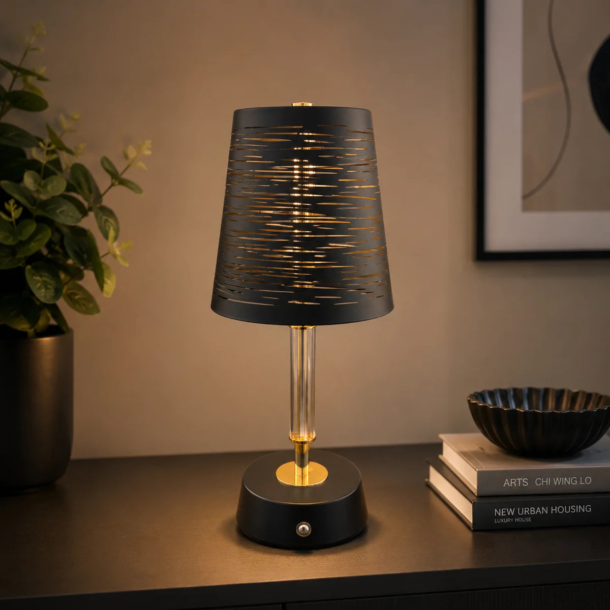 Rechargeable Midnight Table Lamp ( 3 Light Color Modes)
