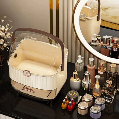 Large Capacity Makeup Cosmetic Drawer Organizer Storage Box