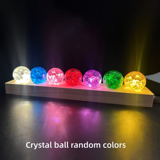 7 LED Crystal Ball – Decorative Light for Home & Gifts