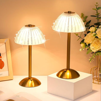 Umbrella Rechargeable Table Lamp (3 Light Color Modes)