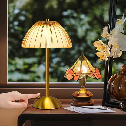 Umbrella Rechargeable Table Lamp (3 Light Color Modes)