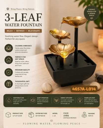 Water Fountain – LED Indoor Decorative Fountain