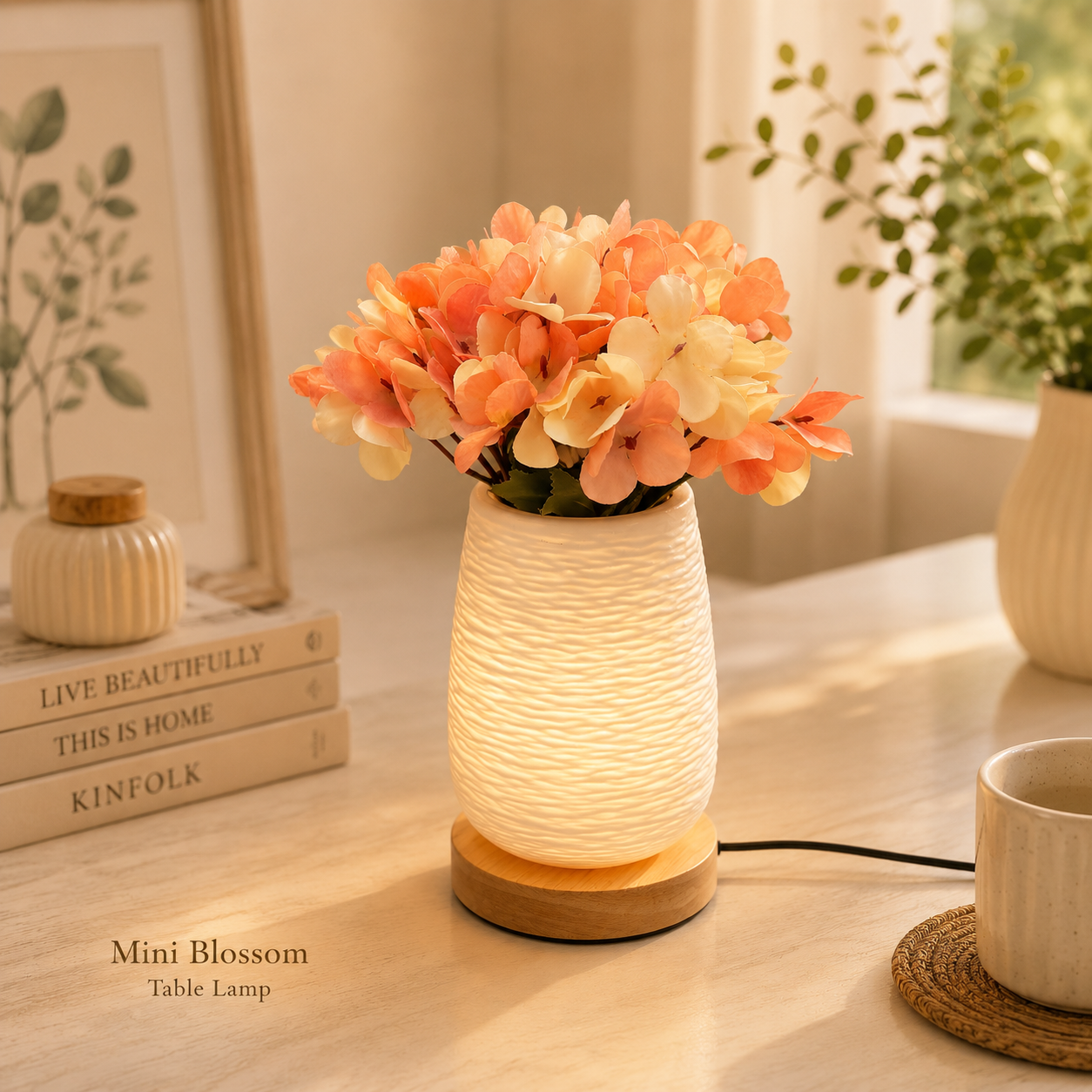 Mini Blossom Decorative Table Lamp (3 Light Color Modes)