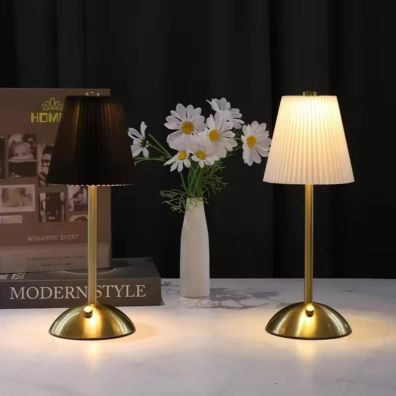 Retro Rechargeable Table Desk Lamp