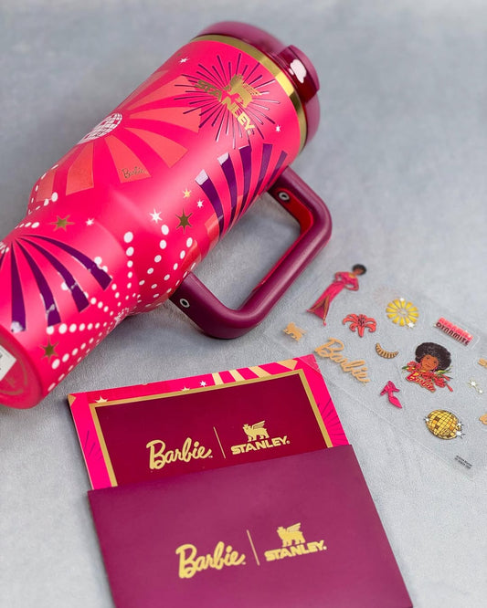 Stanley Dynamite Barbie 70s Superstar Quencher